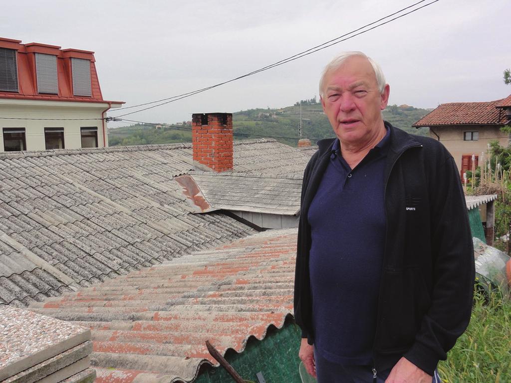 Miloš Kumar, 70 let Kojsko, 18 let delal v Salonitu. V Anhovem se je zaposlil takoj po končani srednji šoli.