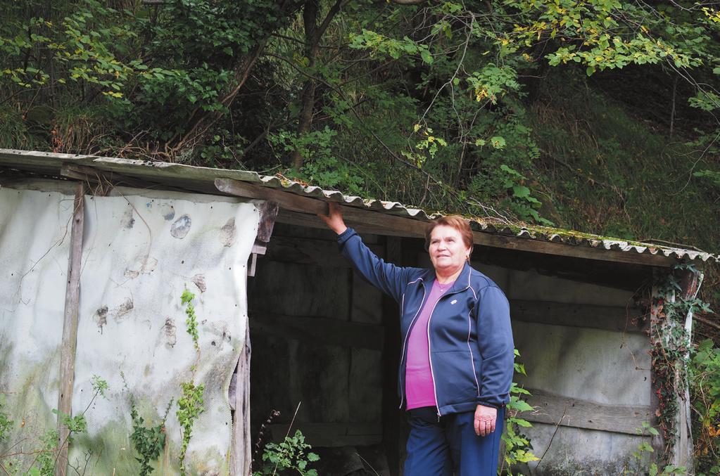 Pija Velušček, 68 let Kozana, 9 let delala v Salonitu.»V Salonitu sem se zaposlila s 23. leti in tam delala devet let. Ves ta čas sem delala v proizvodnji fazonskih izdelkov, kjer sem brusila.