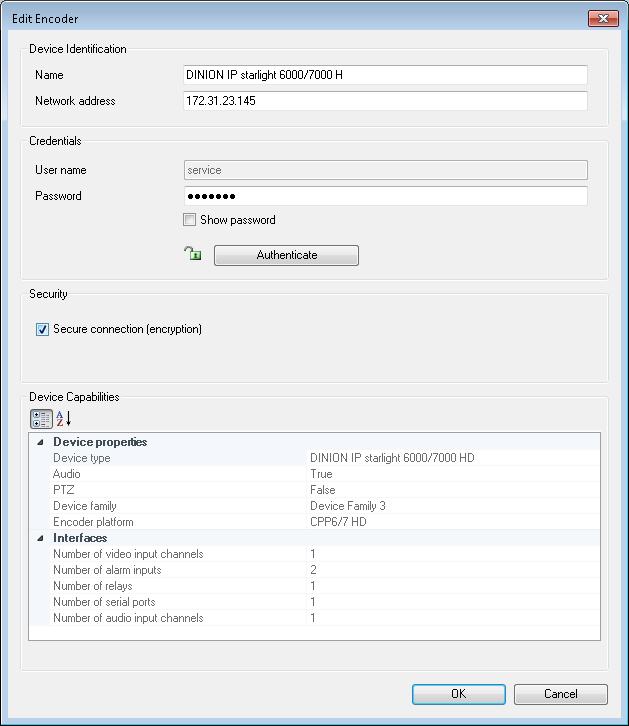 82 el Σελίδα Συσκευές Bosch VMS Viewer ή Κύριο παράθυρο > Συσκευές > Αναπτύξτε το > Αναπτύξτε το > Κάντε δεξιό κλικ στο > Κάντε κλικ στο Επεξεργασία αποκωδικοποιητή > στο παράθυρο διαλόγου