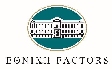Εξαγωγικό Factoring: Εργαλείο ενίσχυσης της εξωστρέφειας Εθνική Τράπεζα : Δυνατότητες Χρηματοδότησης Εξωστρεφών Επιχειρήσεων Χρηματοδότηση Κάλυψη πιστωτικού κινδύνου Είσπραξη απαιτήσεων Ασφάλιση