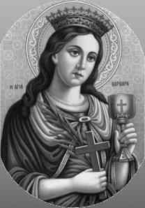 About this time Dioscorus began building a bath-house; before it was finished he was required to go away to attend to certain matters, and in his absence Barbara directed the workmen to build a third