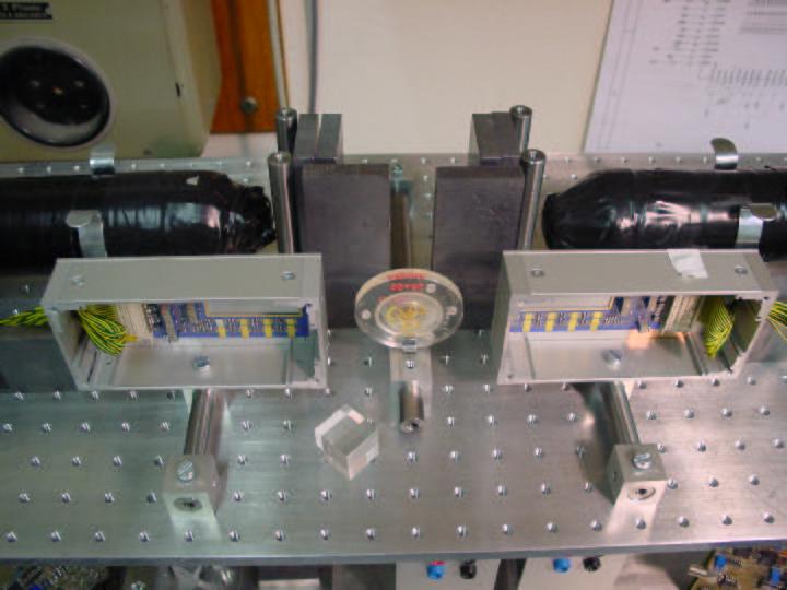 Eksperimentalni sistem positron line source silicon silicon CCDAQ CCDAQ Si: 2 detektorja blazinice 1.4 1.