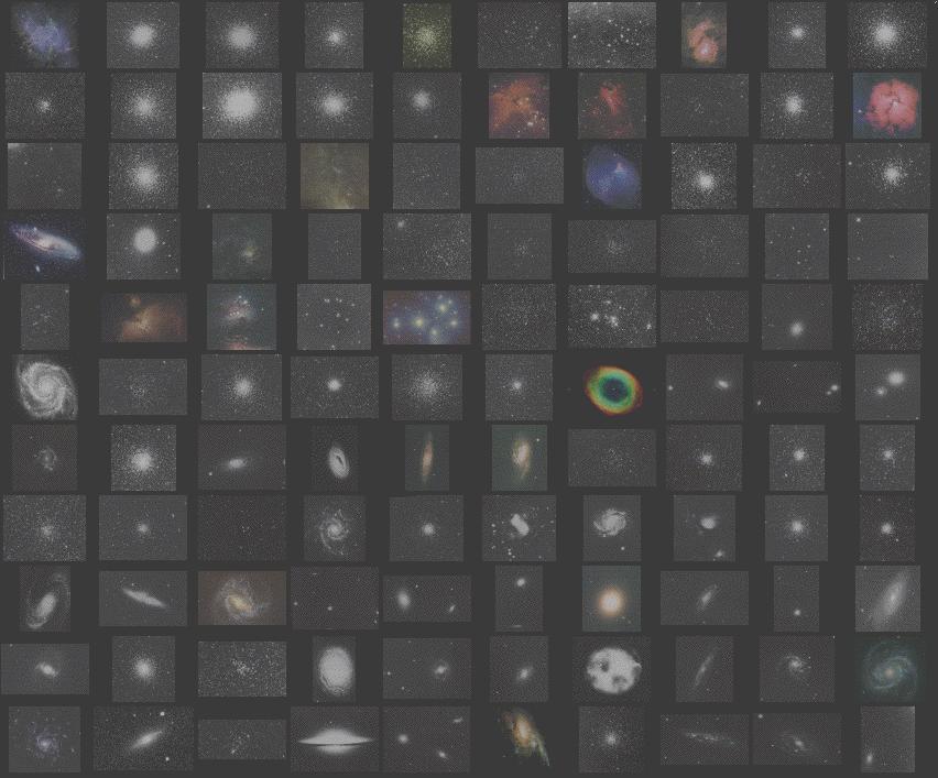 Astronomsko društvo Vega Messierjev katalog Predstavitev za