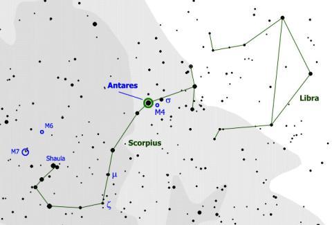 zvijezde zviježđa Vage zovu se Zubeneschamali (Sjeverna štipaljka) i Zubenelgenubi (Južna štipaljka).