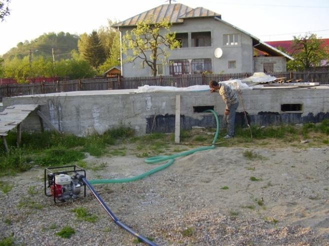 Evacuare de apă din
