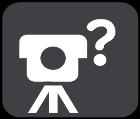 Ενεργά σημεία κινητής κάμερας - αυτός ο τύπος προειδοποίησης εμφανίζει τις θέσεις όπου χρησιμοποιούνται συνήθως κινητές κάμερες.