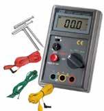 9V~0 60Hz) زمین: ولتاژ اندازهگیری :رنج زمین: 0~4000Ω :مقاومت hold و مینیمم و ماکزیمم :عملکرد بار اضافه مقابل در :حفاظت 400Vrms/1min زمین: ولتاژ زمین: 250Vrms/10sec مقاومت همراه به 2mA تا زمین مقاومت