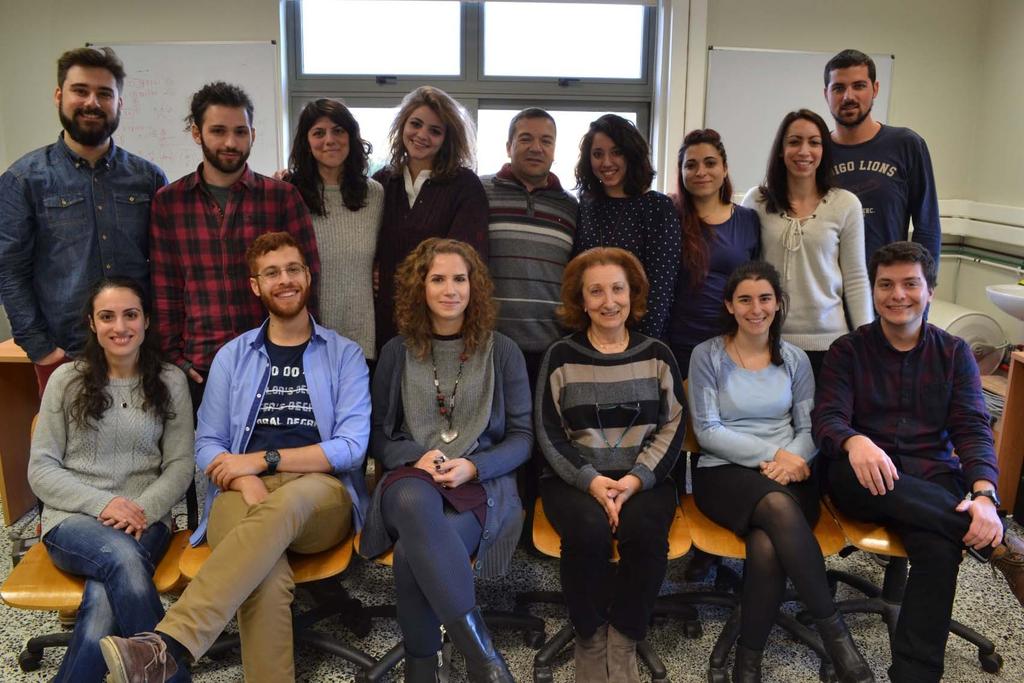 Ομάδα: 2 μέλη ΔΕΠ, 1 post-doc, 6 ΥΔ,