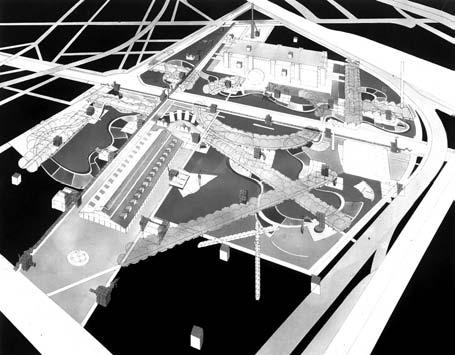 Parc de la Villette, Paris, arhitect Bernard Tschumi, 1982 1998, (diagram and overview of the project, photo Rory Hyde, www.roryhyde.com) 54 структуре службене културе.