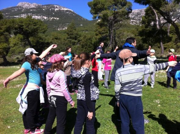 προγράμματος και αποκάλυψαν τη φύση μέσα από τις αισθήσεις των παιδιών αλλά τους έμαθαν και πώς να τη