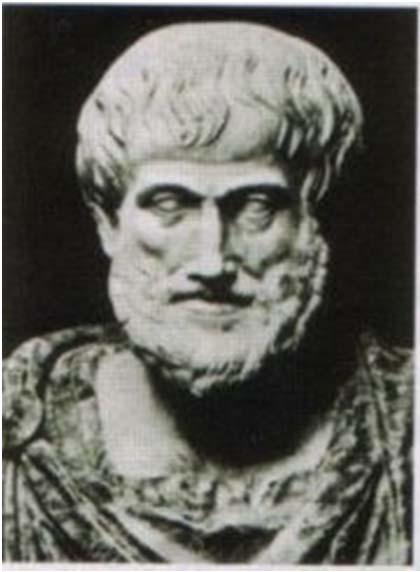 Scurt istoric: Aristotel (384-322 i.e.n.