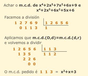 es/blog/?p=29 Algoritmo de Euclides A descomposición factorial de números ou de polinomios serve para simplificar fraccións.