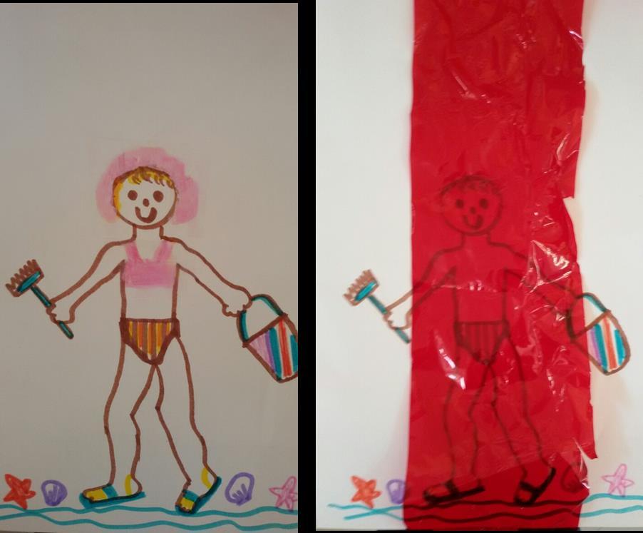 Το μυστήριο και η λύση του (3/3) Και με τη βοήθεια κυρίως αυτής της ζωγραφιάς (το κορίτσι που γίνεται αγόρι)