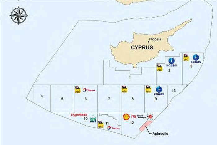 Κύπρος Ερευνητικές Δραστηριότητες Τεμάχιο 2 : Η έκταση που καλύπτει το τεμάχιο είναι ίση με 4,736 τετραγωνικά χιλιόμετρα.
