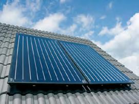 Päikeseküttesüsteemid Päikesekütte lamekollektorid FKC Comfort kõrgselektiivse kattepinnaga absorber päikeseenergia tõhus neelamine klaaskiudplastist korpus kerge, tugev ja vastupidav praktilised