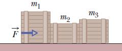 در شکل زیر وزن جسم 102 N A و وزن جسم 32 N B است. 24. جسمی به جرم 4.10 kg با نیروی ثابت و افقی به بزرگی 40.0 N هل داده می شود.