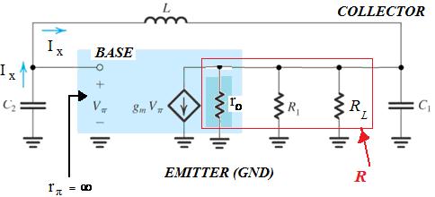 Δίνεται BJT με 7 Άσκηση 9 I rad/sec Απαιτείται ma, και ζητείται σχεδίαση ταλαντωτή oltts με μf Θεωρείται ότι το πηνίο έχει Q=, κάτι το οποίο σημαίνει μια αντίσταση τιμής Q /( o) παράλληλα με τον