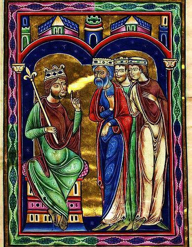 star, they rejoiced exceedingly with great joy; and going into the house they saw the child with Mary his mother, and they fell down and worshiped him.