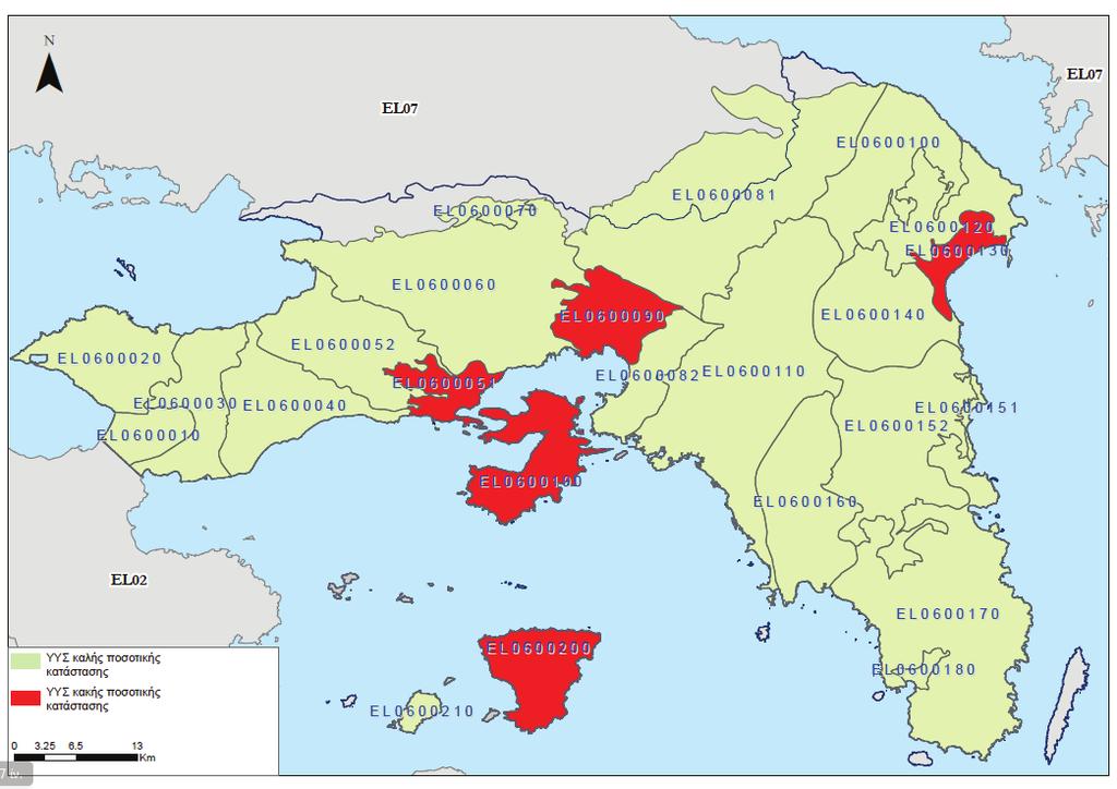 του ΥΔ Αττικής (EL06) Χάρτης 33: Χάρτης