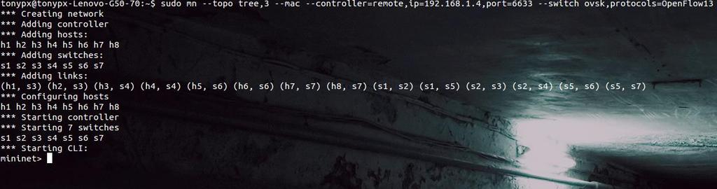 feature:install odl-l2switch-switch ώστε να ενεργοποιηθεί το DLUX και ο έλεγχος των RestConf APIs tonypx@tonypx-lenovo-g50-70:~/odls/beryllium/distribution-karaf-0.4.