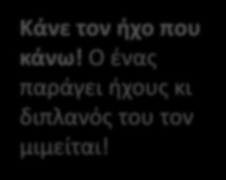 Συνοπτική παρουσίαση της δράσης 1 Οι ήχοι γύρω μας Σημεία αφετηρίας τρία ηχητικά παιχνίδια, ένα