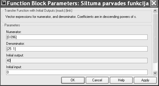 iegūstam zudumu jaudas P z = f(t) un temperatūras θ = f(t) pārejas procesa raksturlīknes, ja ieslēgšanas brīdī temperatūra ir vienāda ar θ 0 = 60 o C (1.19. att.