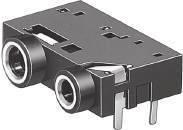 . DIA Dual Type Miniature Jacks (Dip) HSJ8. DIA &. DIA Combinations Miniature Jacks.0 0. 0.... HSJ8-00009 h=.mm.