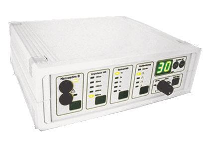 Alimentare: 230 V - 50 Hz Accesorii: cablu alimentare de 2 m, 4 cabluri cu conexiune 4 mm, 4 electrozi siliconici, benzi elastici cu velcro pentru fixarea electrozilor.
