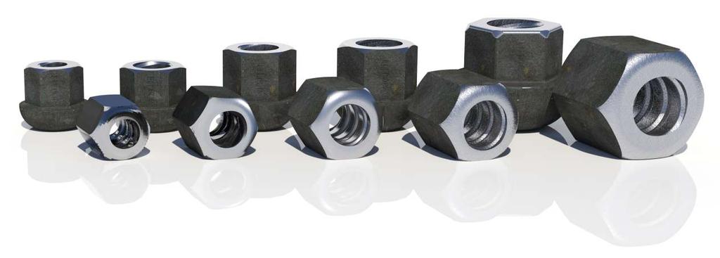 Εξαρτήματα αγκυρίων ELEBAR -G ELEBAR -G accessories Εξάγωνα περικόχλια Hexagonal nuts Κωδικός αριθμός Σπείρωμα Τύπος σχεδίου Ύψος Διάσταση κλειδιού Ημισφαιρική έδρα Part Nr.
