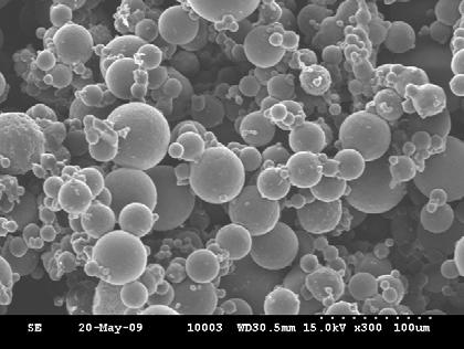 In conditiile de lucru utilizate au fost obtinute microgeluri cu diametrul mediu numeric in intervalul 10 20 µm.