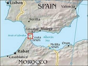 1904, η οποία επιβεβαιώθηκε με τη Συνθήκη Γαλλίας-Ισπανίας του 1912 για το Μαρόκο, ισχύει η ελευθερία διέλευσης. Άλλωστε και τα ενδιαφερόμενα της περιοχής του στενού κράτη- Μ.