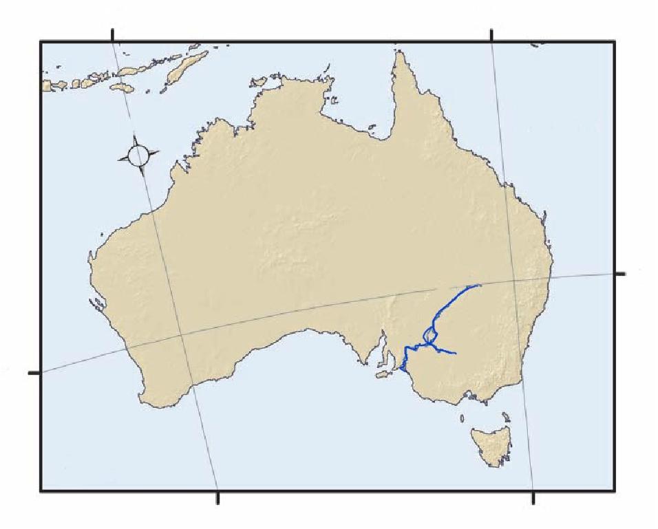 Τα ποτάμια της Αυστραλίας. Το μεγαλύτερο μέρος της χώρας αυτής είναι έρημος.