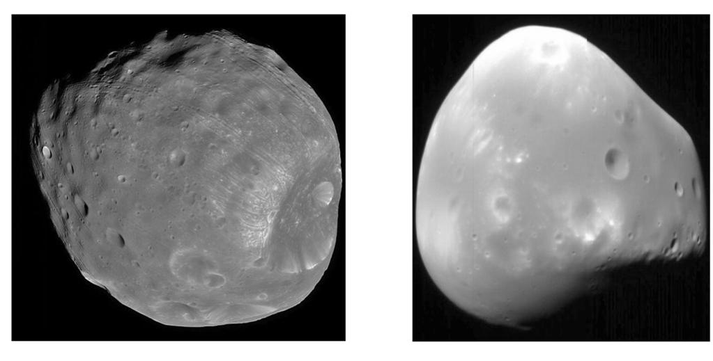 - 6 - פיזיקה, קיץ תשע"ד, מס' + 656,036201 נספח 5. בשנת 1877 התגלו שני ירחים המקיפים את כוכב הלכת מאדים: פובוס )Phobos( ודימוס.)Deimos( דימוס פובוס )NASA(.