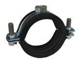 Usna brtva DN 110 Brtvene garniture HL 800/100 Brtvena garnitura za brtvljenje cijevi (plastičnih,lijevano željeznih,inox) zidnih prolaza