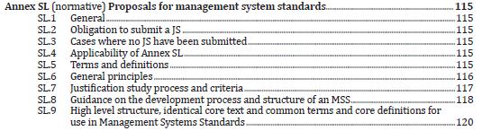 Συστήματα Διαχείρισης Δομή ISO/IEC Directives, Part 1, Annex SL, Appendix 2 HLS (2012) Όλα τα πρότυπα