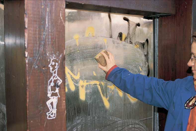 ΕΙΔΙΚΑ ΚΑΘΑΡΙΣΤΙΚΑ 0893 135 500 ml GRAFFITI-ΕΧ ΚΑΘΑΡΙΣΤΙΚΟ ΤΟΙΧΟΓΡΑΦΗΜΑΤΩΝ ΓΙΑ ΥΠΑΙΘΡΙΑ ΧΡΗΣΗ Αφαιρετικό γκράφιτι για λείες, μη απορροφητικές εξωτερικές επιφάνειες σε υπαίθριους χώρους.