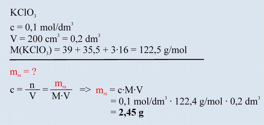 Primer 1. Rastvorljivost AgNO 3 u vodi na 0 C je 125,2 g.