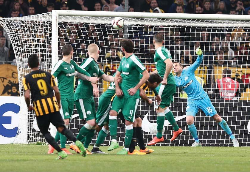 ΠΡΟΗΓΟΥΜΕΝΑ ΜΑΤΣ 28/02/2016 ΠΡΟΗΓΟΥΜΕΝΑ ΜΑΤΣ SUPER LEAGUE ΕΛΛΑΔΑ 2015-16 / 24η ΑΓΩΝΙΣΤΙΚΗ ΑΕΚ-ΠΑΝΑΘΗΝΑΪΚΟΣ 1-0 των Μολέδο και Μπεργκ όμως να περνούν ανεκμετάλλευτες.