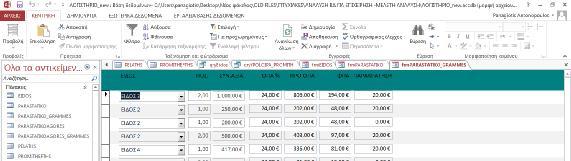 Εικόνα 24 - Παραστατικά