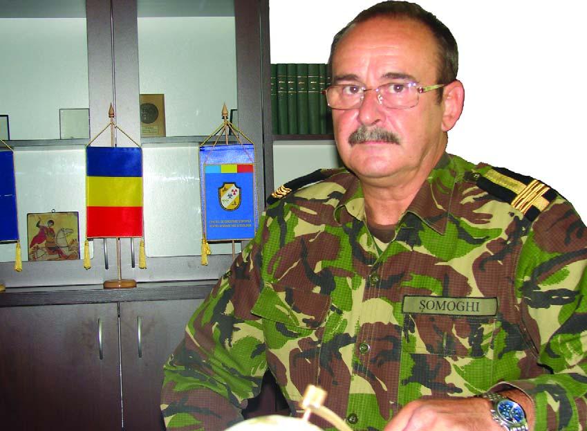 O oazã de chimie militarã în Armata României Interviu cu comandantul Centrului de Cercetare ªtiinþificã pentru Apãrare NBC ºi Ecologie, colonel ing.dr.