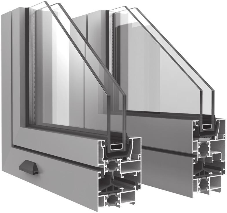 ΑΝΟΙΓΟΜΕΝΟ ΘΕΡΜΟΜΟΝΩΤΙΚΟ ΣΥΣΤΗΜΑ THERMAL BREAK OPENING SYSTEM Η σειρά PRIMA 8500, είναι νέο Οικονομικό, Θερμομονωτικό Ανοιγόμενο Σύστημα με απλές ίσιες γραμμές σχεδίασης.