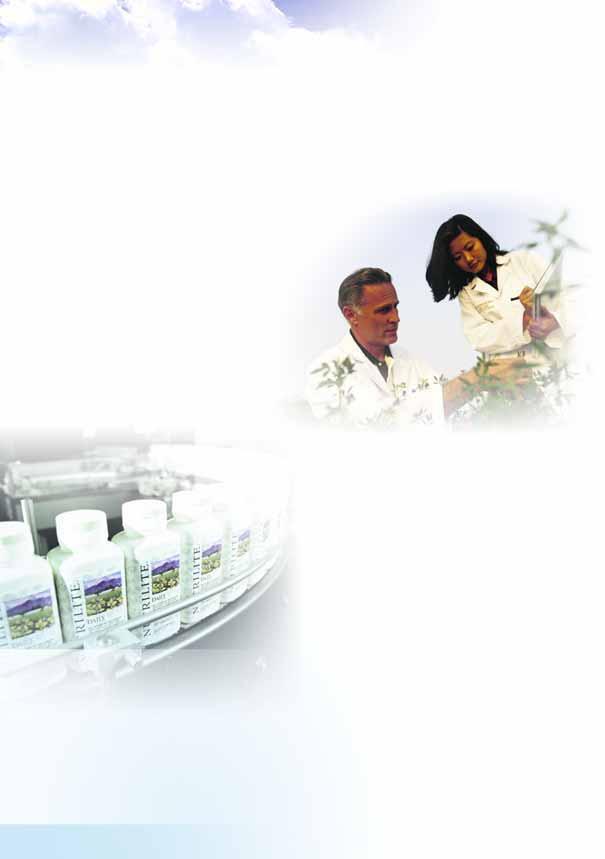 proizvodi 17 Vrijednost NUTRILITE TM proizvoda Kada je rijeë o osobnom zdravlju i prehrani, nema kompromisa, stoga je i plaêanje malo viπe cijene za ono najbolje pametna investicija.