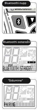 Bluetooth ühenduse loomiseks on tarvis esmalt raadiosaatja ja mobiiltelefon omavahel siduda, mis annab hiljem seadmetele võimaluse omavahel andmeid saata.