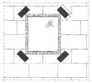 8 buc/m 2 4 buc/m 2 pentru beton 5 cm pentru zid 10 cm Fixarea suplimentar` a stratului de sus]inere la marginea ferestrelor [i u[ilor