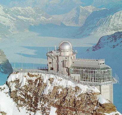 OBSERVATORUL DE LA JUNGFRAUJOCH (46.55 N, 7.