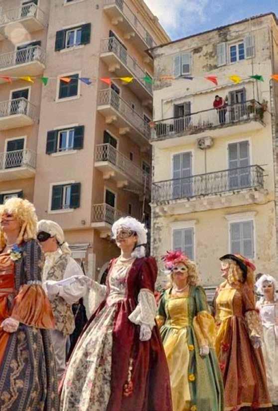 Βενετσιάνικο Καρναβάλι Ξεφάντωμα στην Κέρκυρα 3,4 1η Μέρα ΘΕΣΣΑΛΟΝΙΚΗ - ΚΕΡΚΥΡΑ - ΑΠΟΚΡΙΑΤΙΚΑ ΔΡΩΜΕΝΑ Συγκέντρωση και αναχώρηση από τα γραφεία μας το πρωί για Μέτσοβο στάση για καφέ.