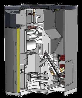 MADE N SERBA E E Produs Exclusiv COMPACT 0 este un cazan cu functionare pe peleti, complet automatizat cu puterea de 0 kw.