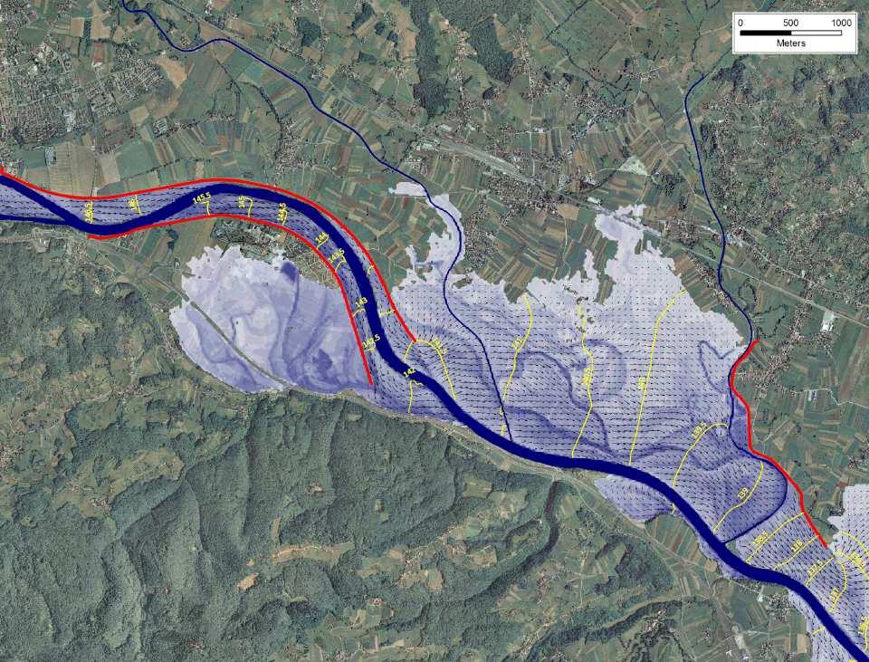 VISOKOVODNE RAZMERE (HHM) - območje
