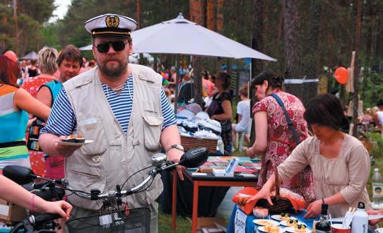 Moemaraton Nõmme pop-up-loovalal.