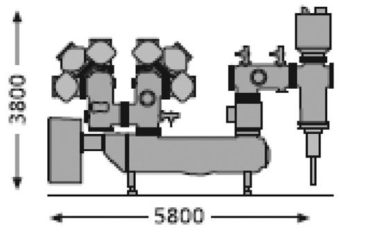 a) 8DN8, U N = 72,5/145 kv; b) 8DN9, U N = 245/300 kv; c)